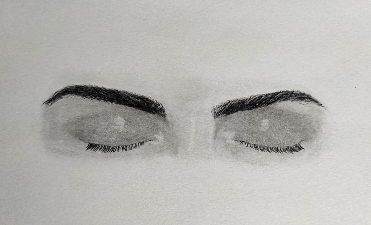 How To Draw Closed Eyes For Beginners » Human Body Drawing Tutorials