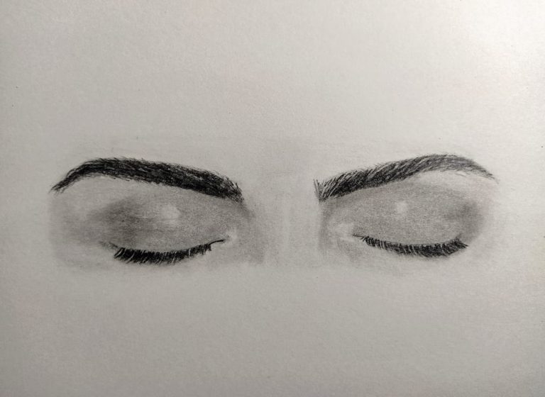 How To Draw Closed Eyes For Beginners Drawing Tutorials 2850