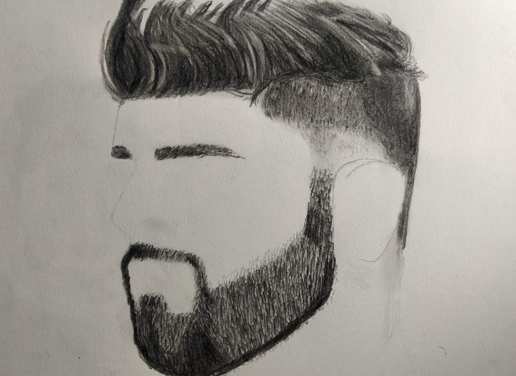 How To Draw A Beard Easy Step By Step » Drawing Tutorials