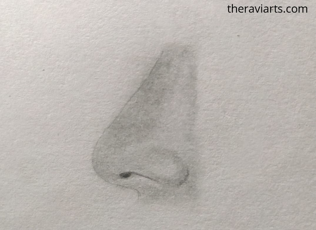 How To Draw a Nose? Credit @eyeinspired | Instagram