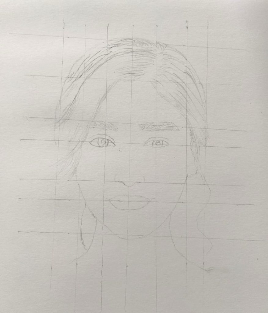 Grid Method Drawing Faces: Learn to draw Realistic Faces with Grids to  Trace and Scale; Easy Drawing Technique by Using Grid Copy Method:  Perlinska, Karolina: 9798415568154: Amazon.com: Books