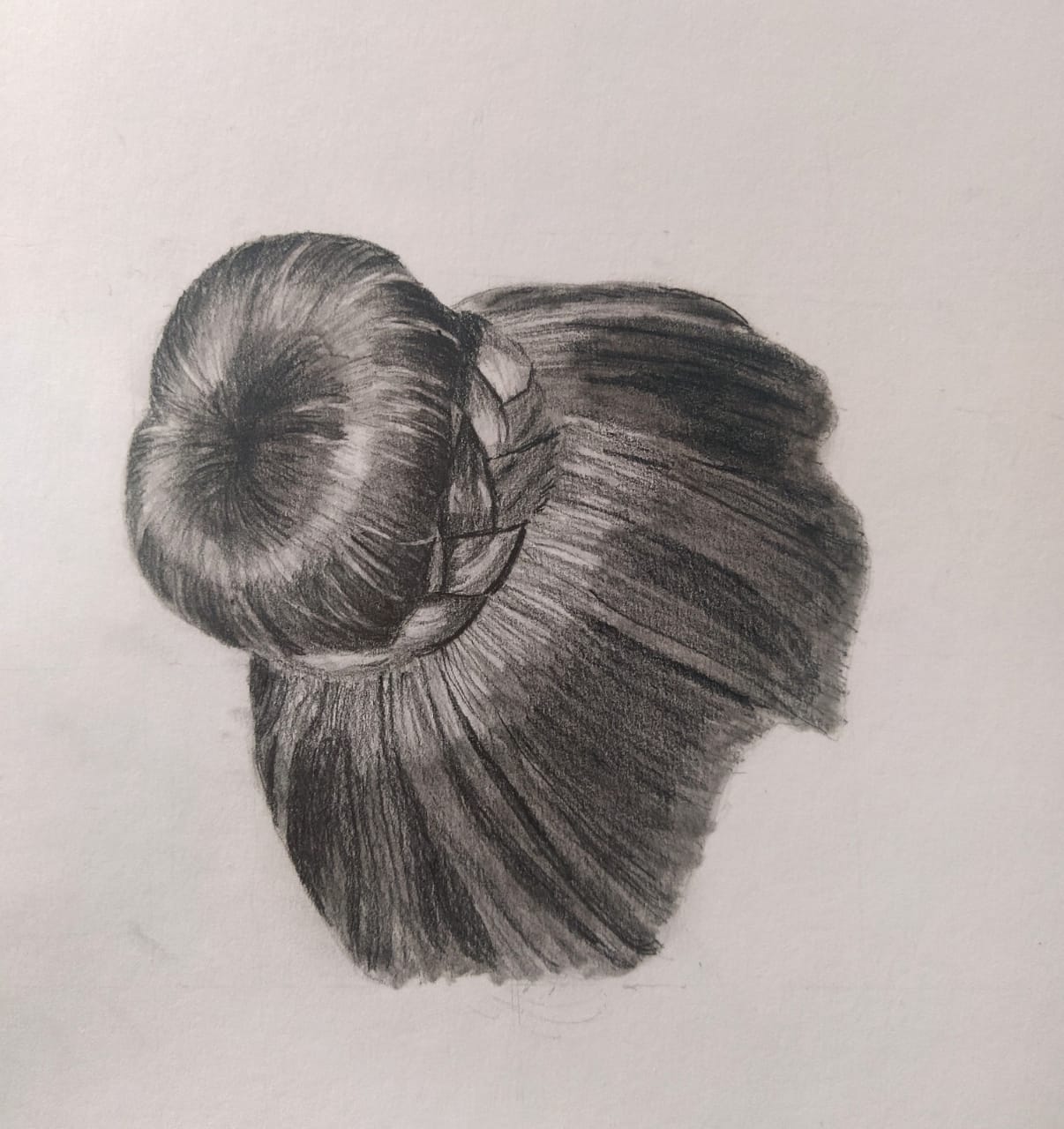 How To Draw Hair Step By Step : 8 Steps | The Ravi arts