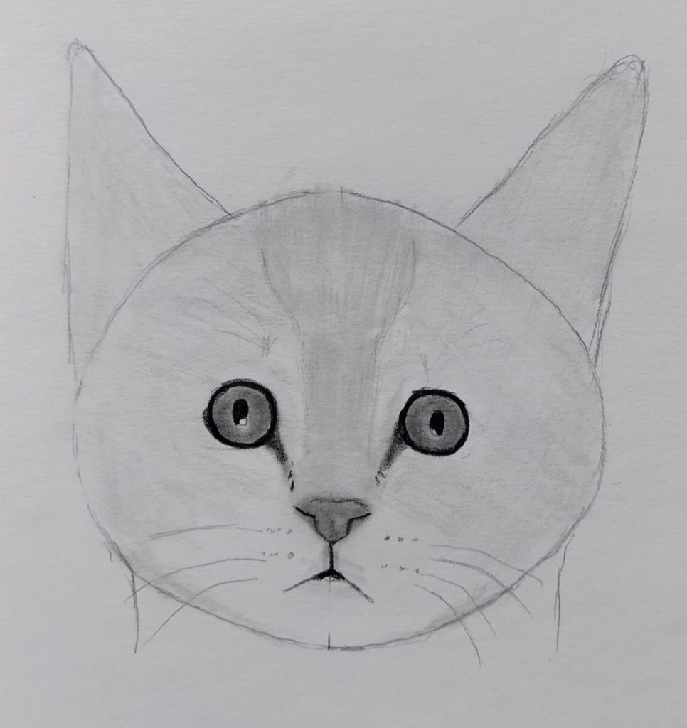 Kawaii Cute Cat Drawing Easy, HD Png Download , Transparent Png Image -  PNGitem